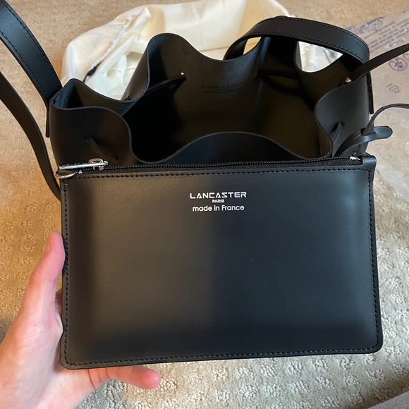Lancaster Paris Bucket Bag - Black - Picture 3 of 17